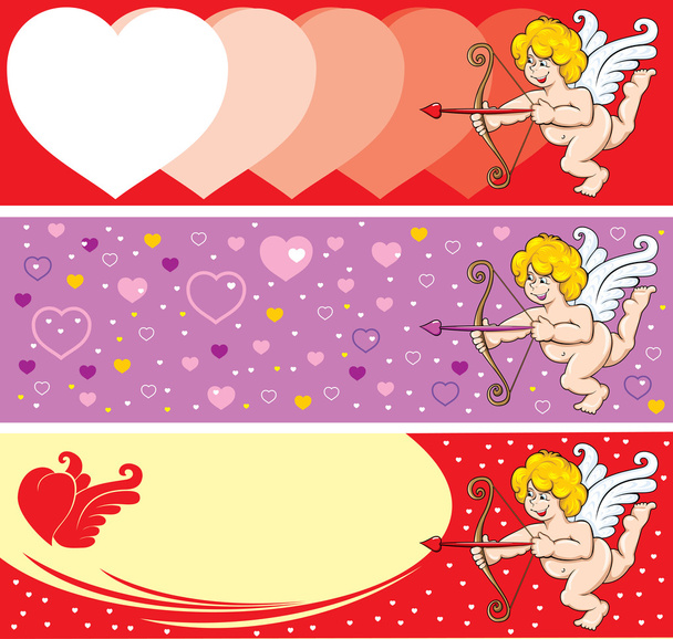 Día de San Valentín Cupido
 - Vector, imagen