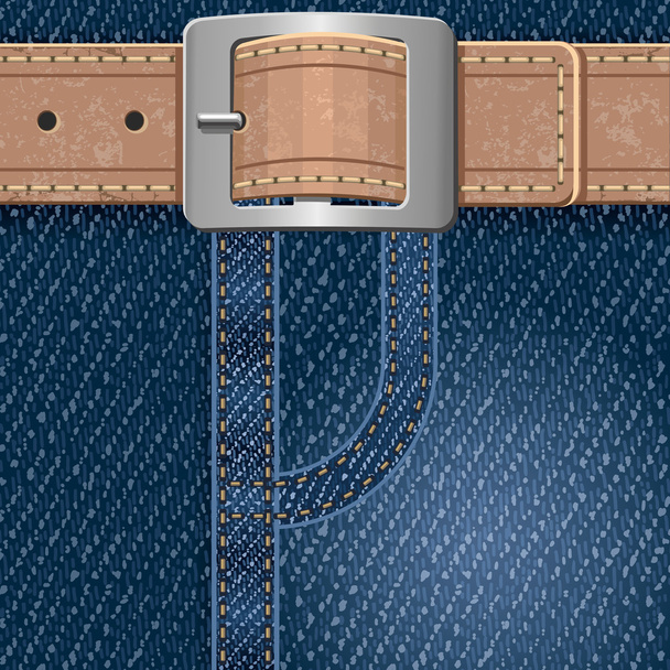 Jeans achtergrond - Vector, afbeelding