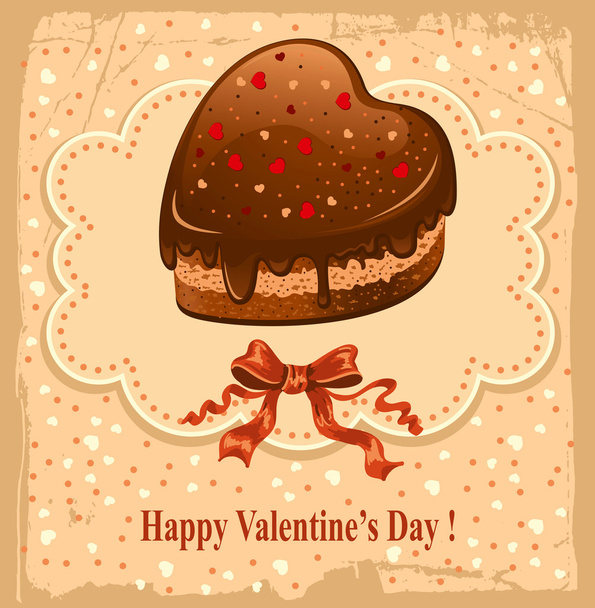 Carte postale le jour de la Saint Valentin
 - Vecteur, image