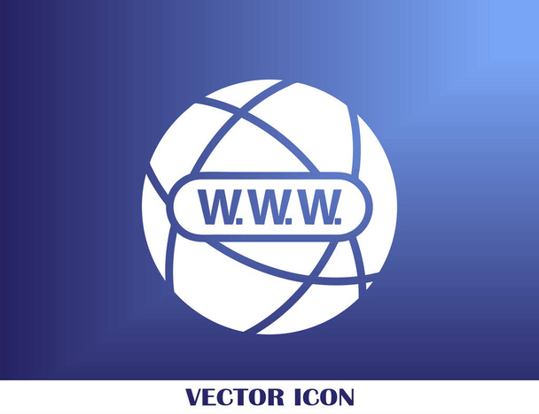 Web site vetor Ícone
 - Vetor, Imagem