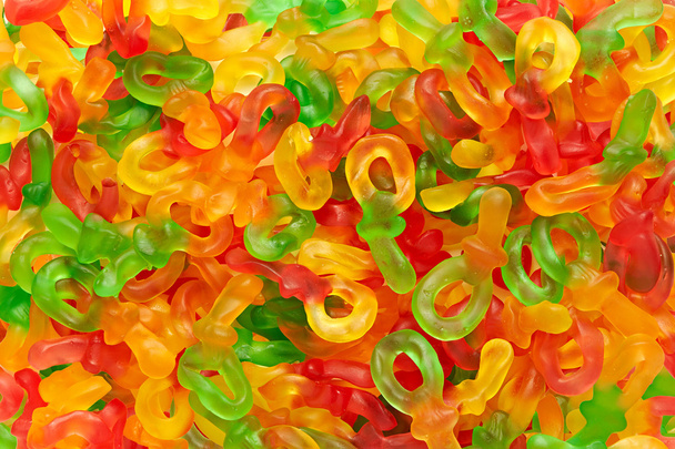 renkli jöle kukla tatlılar - Fotoğraf, Görsel