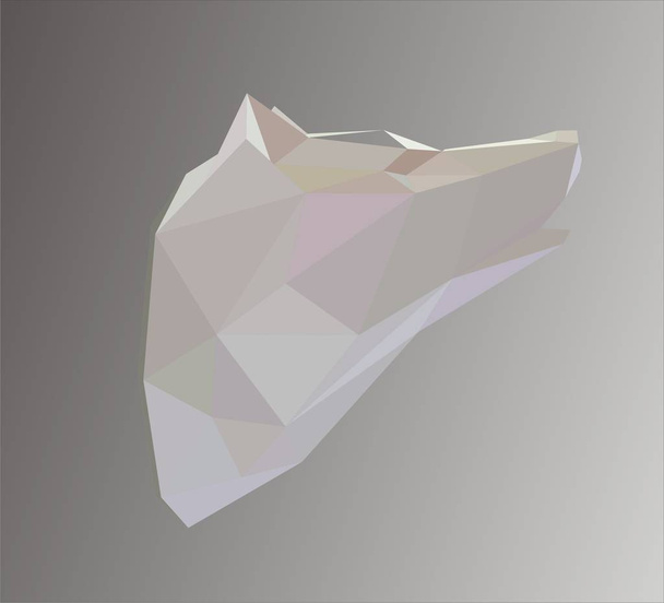  abstraktní geometrické Vlk - Vektor, obrázek