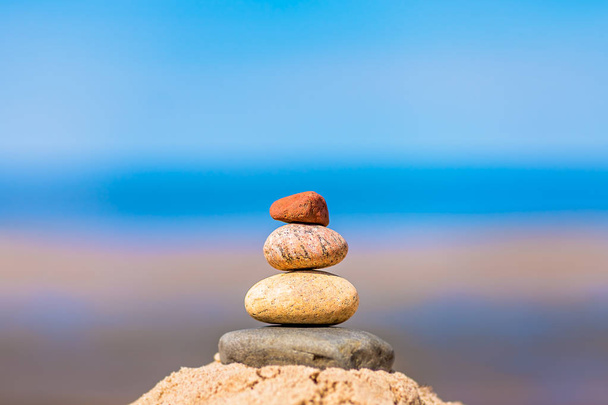 Pile of balanced stones - Photo, Image