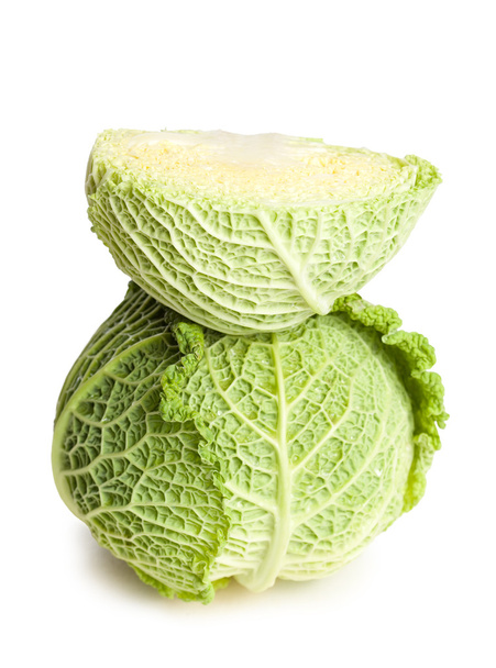 Fresh ripe cabbage. - Valokuva, kuva