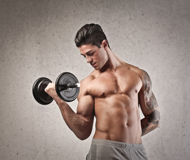Muscular Guy - Valokuva, kuva