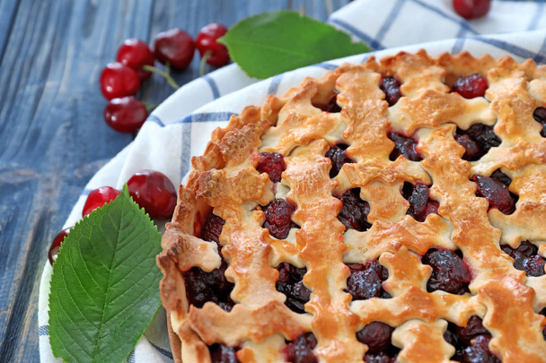 Tasty cherry pie  - Photo, image