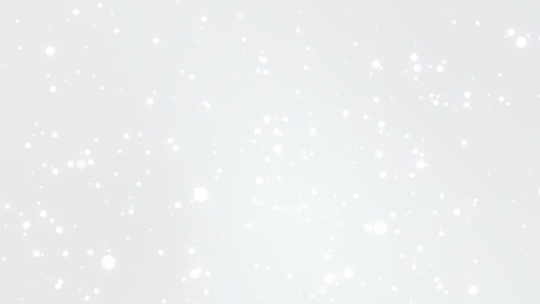 Falling snow animated background - Footage, Video