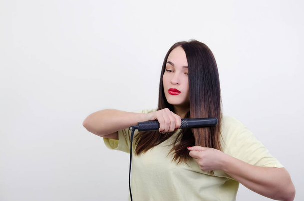 bir kız saç ne yapar - Fotoğraf, Görsel