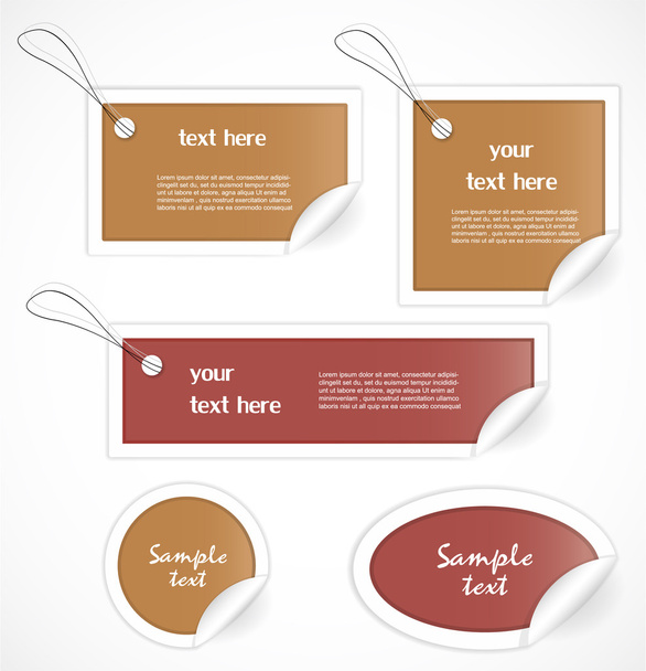 Discount tags - Vector, Image