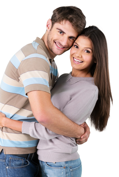 Jovem casal abraço  - Foto, Imagem