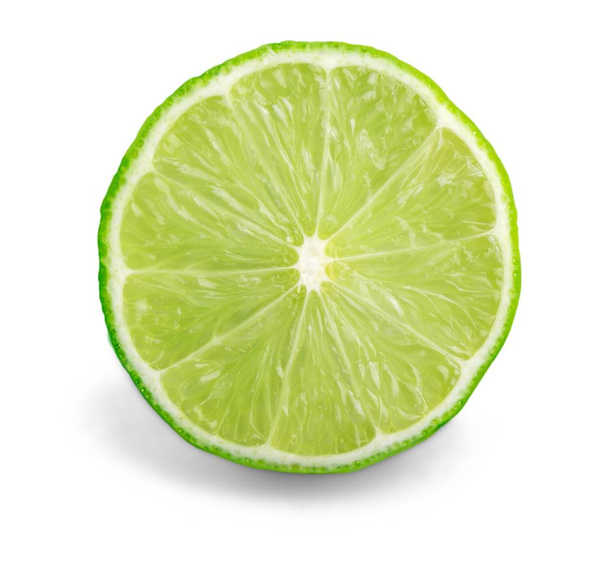 slices of fresh lime - Zdjęcie, obraz