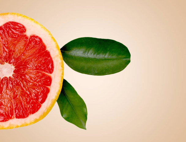 Fresh Grapefruit slice - Photo, Image