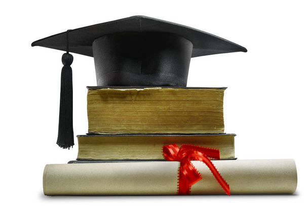 graduate and education concept - Foto, Bild