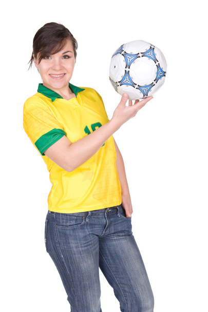 Footbal girl - Fotó, kép