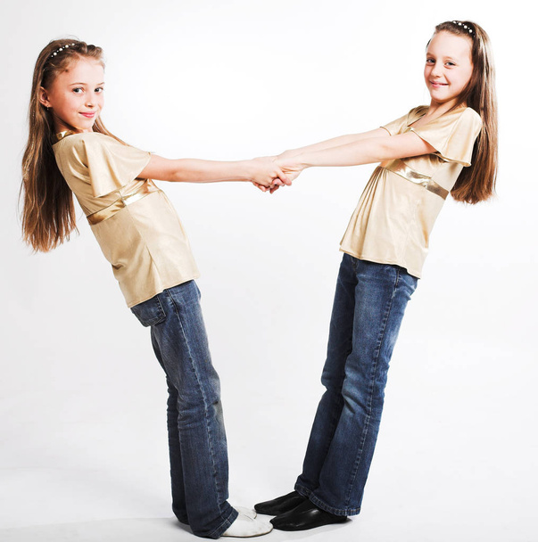 two little girls - Фото, зображення