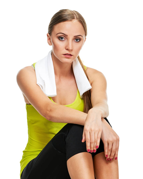 woman After sport training - Фото, зображення
