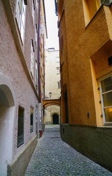 Escena callejera de Salzburgo
. - Foto, Imagen