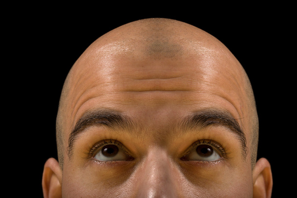 Bald man thinking - Photo, Image