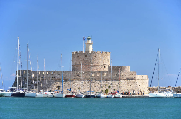 Fort of St. Nicholas with the lighthouse - Photo, Image