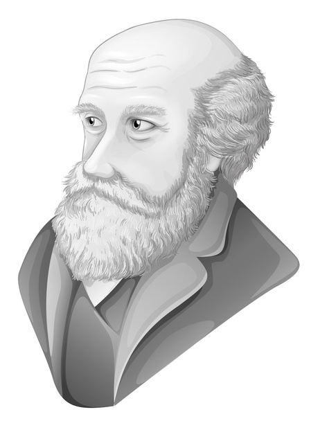 Karl Darwin - Vektor, Bild
