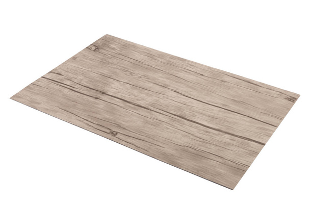 Textura de madeira de placa de corte isolado cinza
 - Foto, Imagem