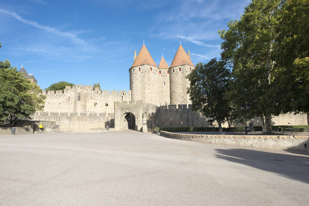 Le joli village de Carcassonne
 - Photo, image