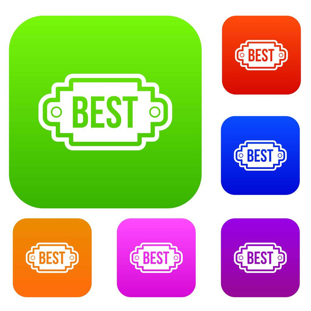 Best label set collection - Vector, Image