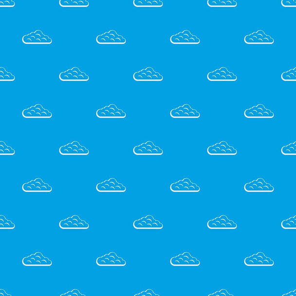 Sky cloud pattern seamless blue - Vector, Imagen