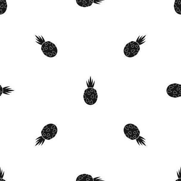 Pitaya, patrón de fruta de dragón negro sin costuras
 - Vector, Imagen