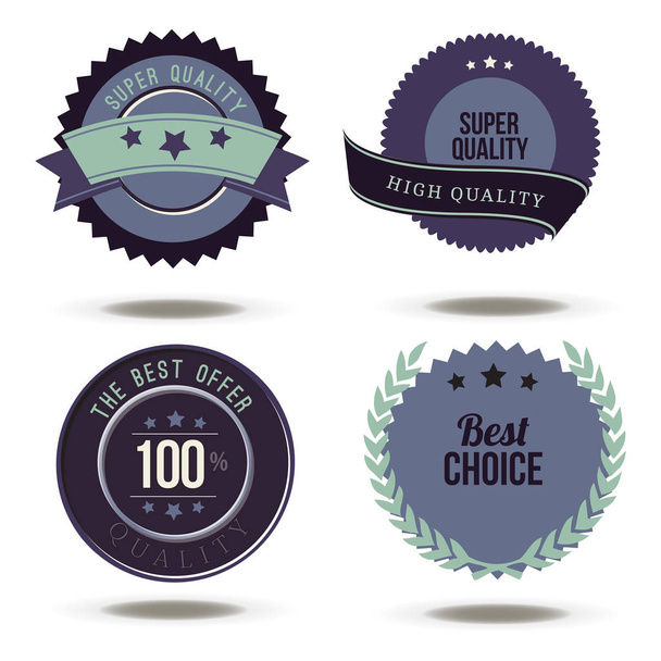 Badge best vector choice label stamp sticker price tag design  - Vettoriali, immagini