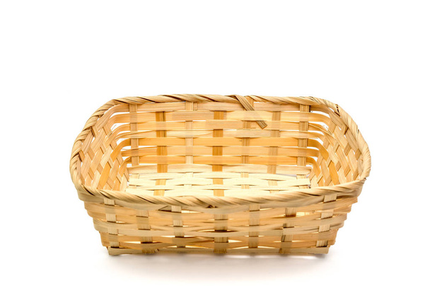 La cesta está hecha de bambú
. - Foto, Imagen