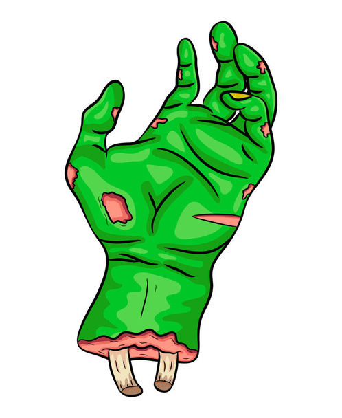zombi mano vector símbolo icono de diseño. Hermosa ilustración es
 - Vector, Imagen