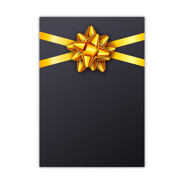 Holiday gift card - Vetor, Imagem