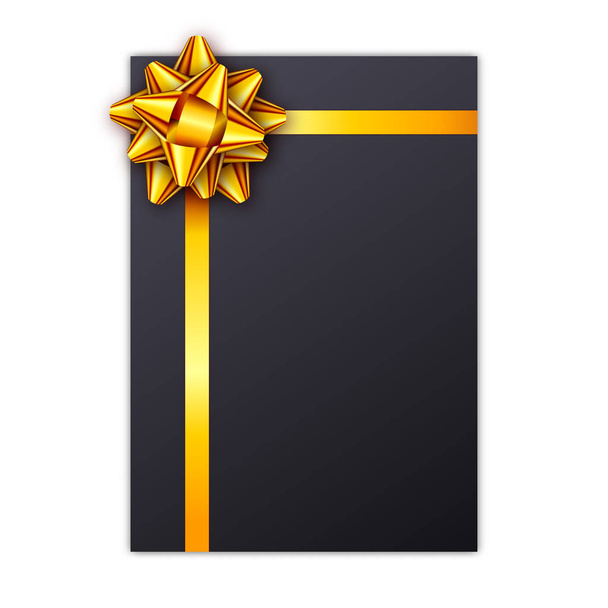 Holiday gift card - Vector, Image