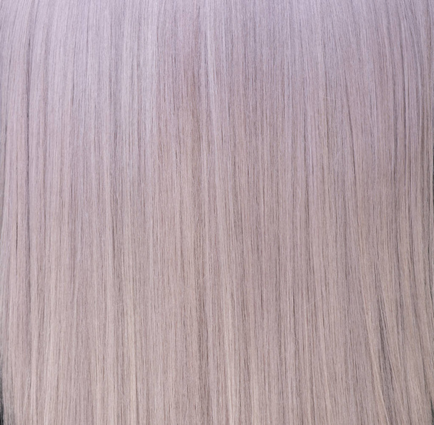 Pattern of a purple blonde hair - Foto, afbeelding