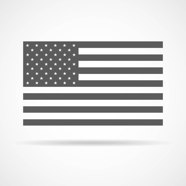Bandiera americana. Illustrazione vettoriale
. - Vettoriali, immagini