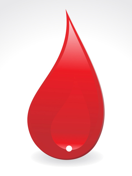 abstract blood drop - Вектор,изображение