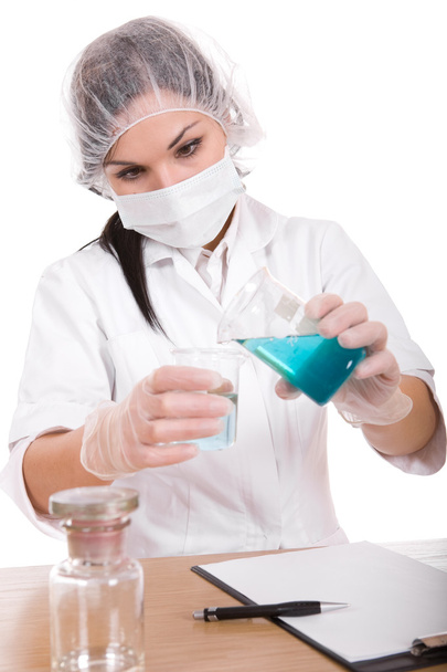Woman in lab - Photo, Image