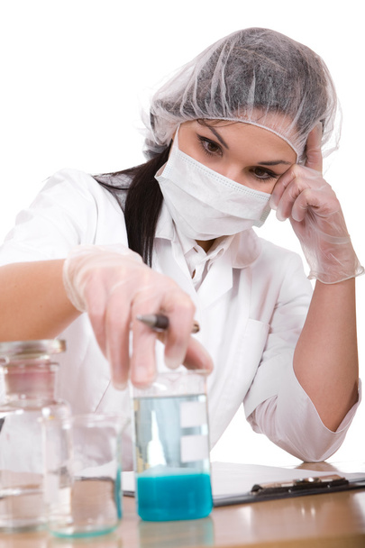 Woman in lab - Photo, Image