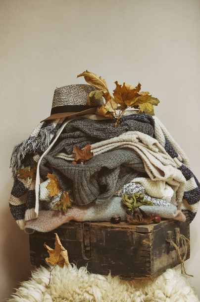 Сцена ностальгічної гігієни восени
 - Фото, зображення