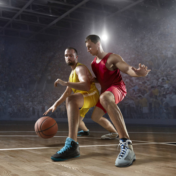 Koszykarze na duże profesjonalne arena - Zdjęcie, obraz