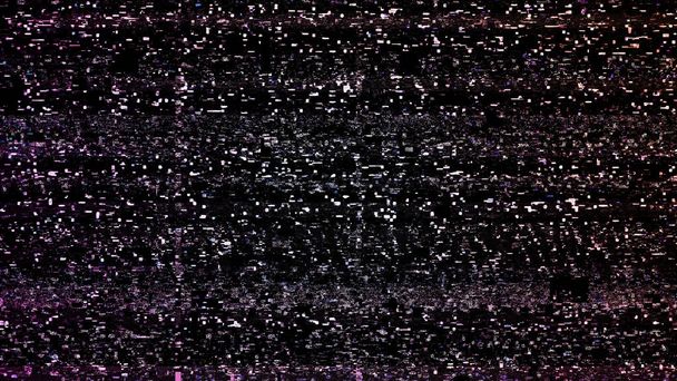 Écran TV Glitch avec écran LCD cassé ou TV, avec bandes horizontales. fond noir et blanc scintillement réaliste, signal TV analogique vintage avec mauvaise interférence, fond sonore statique, superposition
 - Photo, image