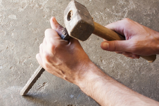 Bricklayer tools - Photo, Image