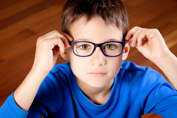 Beautiful boy with glasses - Photo, Image