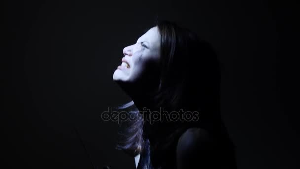 Портрет ужаса Хэллоуин Крик вдохновил девушку-подростка с ножом
 - Кадры, видео