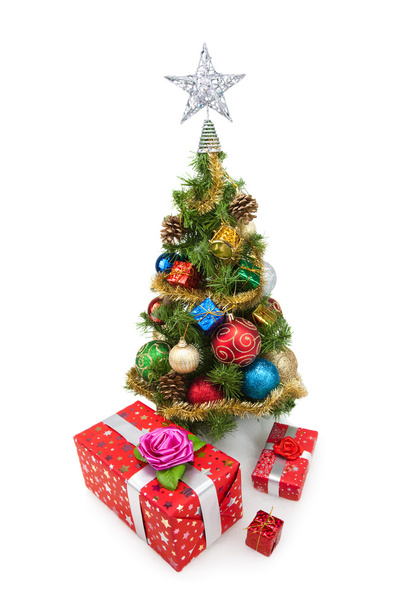 Árvore de Natal & caixas de presente-4
 - Foto, Imagem