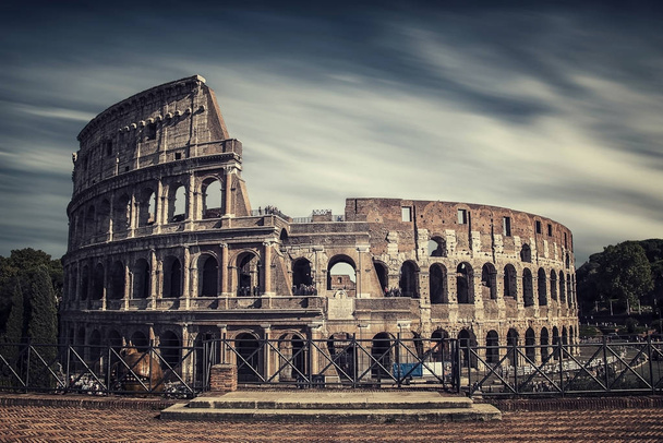 Koloseum v Římě, Itálie - Fotografie, Obrázek