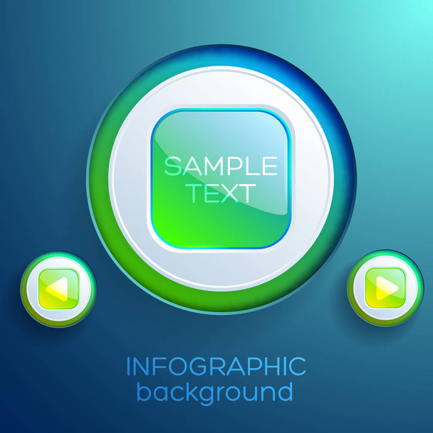 Business Infographic Template - Vector, Image