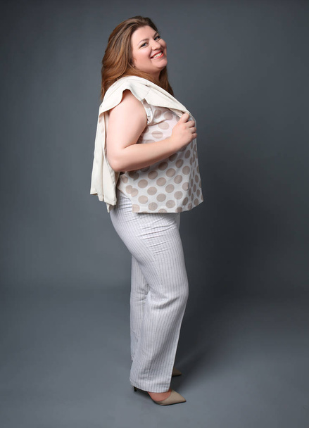 Overweight stylish woman - Fotografie, Obrázek