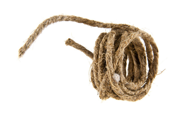 Rope isolated on white background - Photo, Image